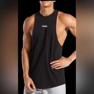 Gymshark Sleeveless lifting Black tank Top